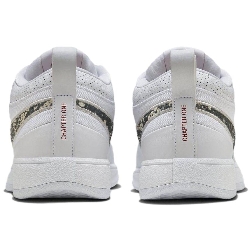 Nike Book 1 EP Rattlesnake Men Sneakers White Burnt-Sunrise Black FJ4250-101