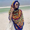 Summer Comfortable Sunscreen Breathable Scarf Fashion Versatile Cape Leisure Beach Seaside Vacation Travel Cape
