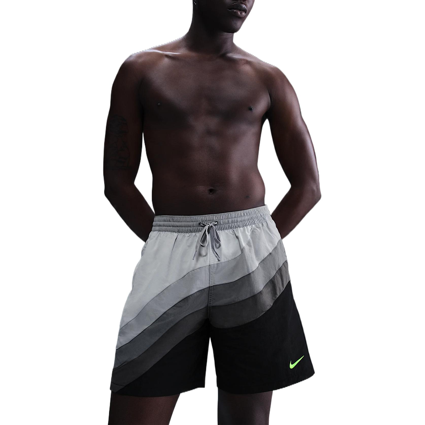 Nike Swim Men s 7  Fully Lined Volley Shorts NESSF512-001 2XL