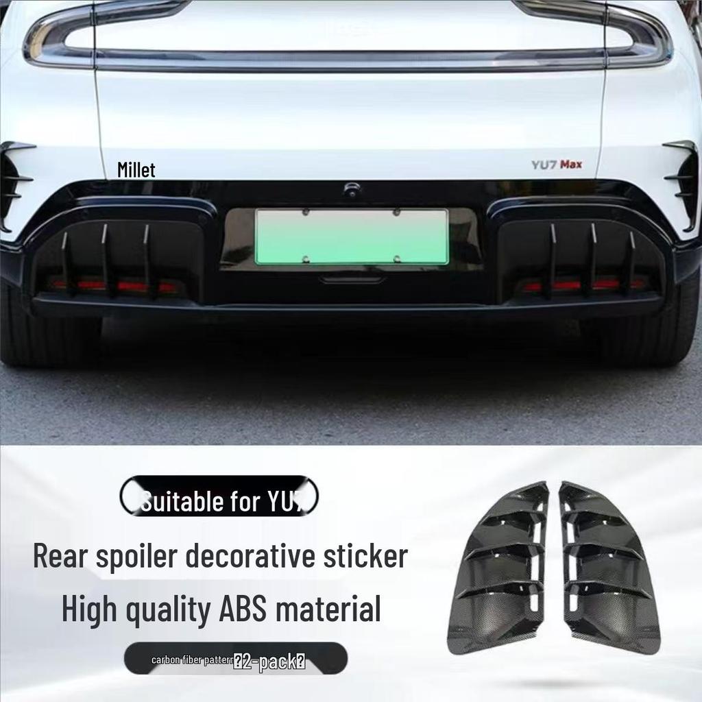 SU7/YU7 Rear Lip Kit: Small Body Tail Wing Spoiler Decorative Exterior Upgrade