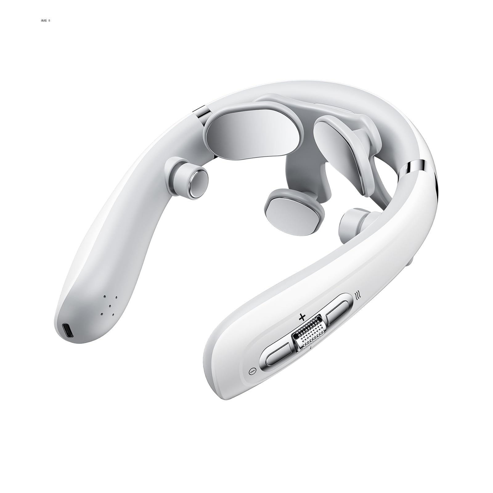 

Уход за шеей Устройство для расслабления шеи и плеч Liaolee 2024 Новый шедевр Подарок на день рождения Вибрация Тепло Расслабление шеи Японское голосовое руководство Беспроводной тихий белый