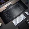 Tapis de Souris Gaming surdimensionné Terrain de Football Antidérapant Robuste Polyester Bureau Gamer Tapis de Bureau