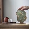Walnut Wood Retro Chinese Teapot Tray
