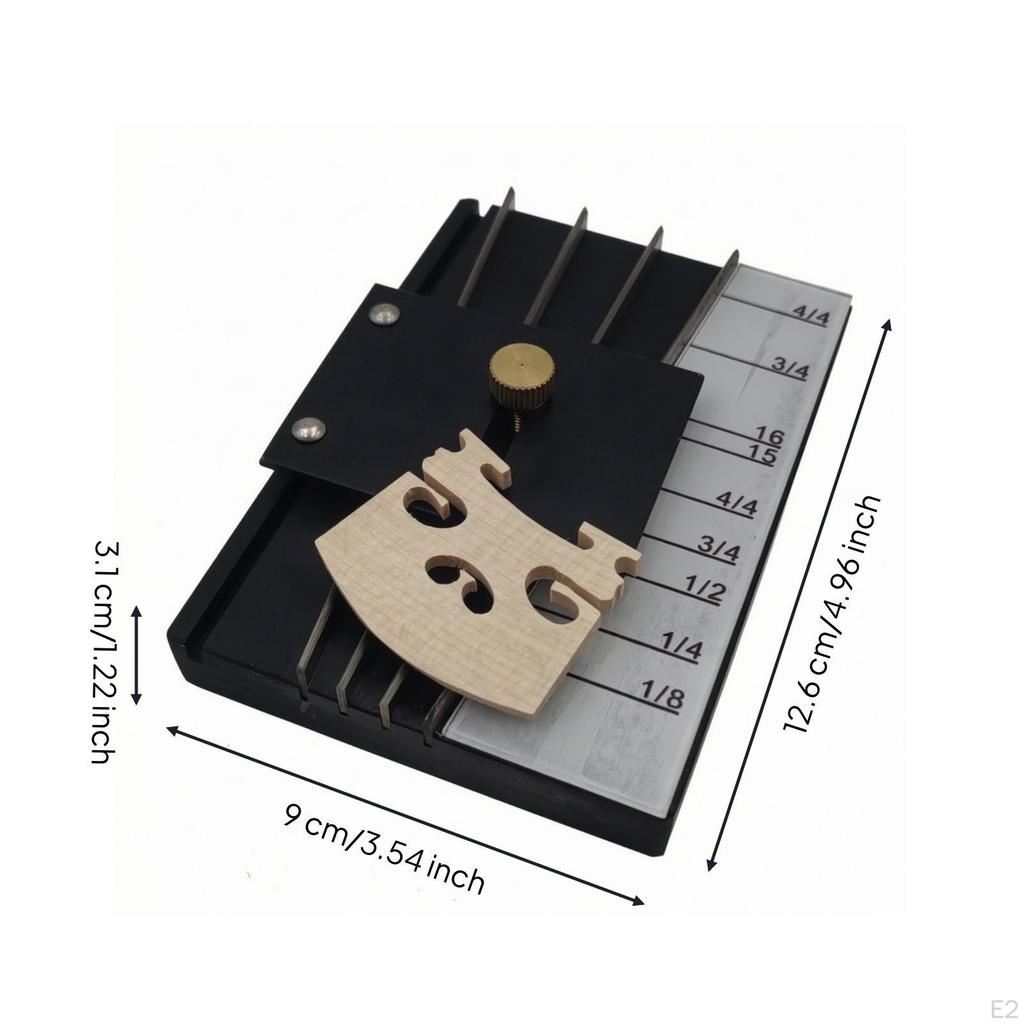 Violin Bridge Notch Marking Tool Adjustable String Marker Exact