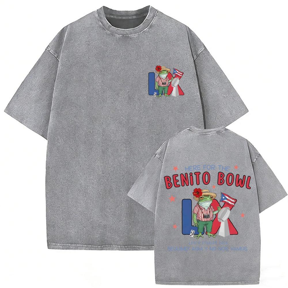 Vintage Acid Washed Rapper Bad Bunny Tshirt Debi Tirar Mas Fotos DTMF Tshirts Men Women Hip Hop Retro Short Sleeves T Shirts