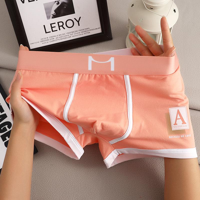 1/3 PCS Men's Panties  Underwear Boxers Briefs Mens Fashion  Boxershorts Trends Youth Personality Underpants