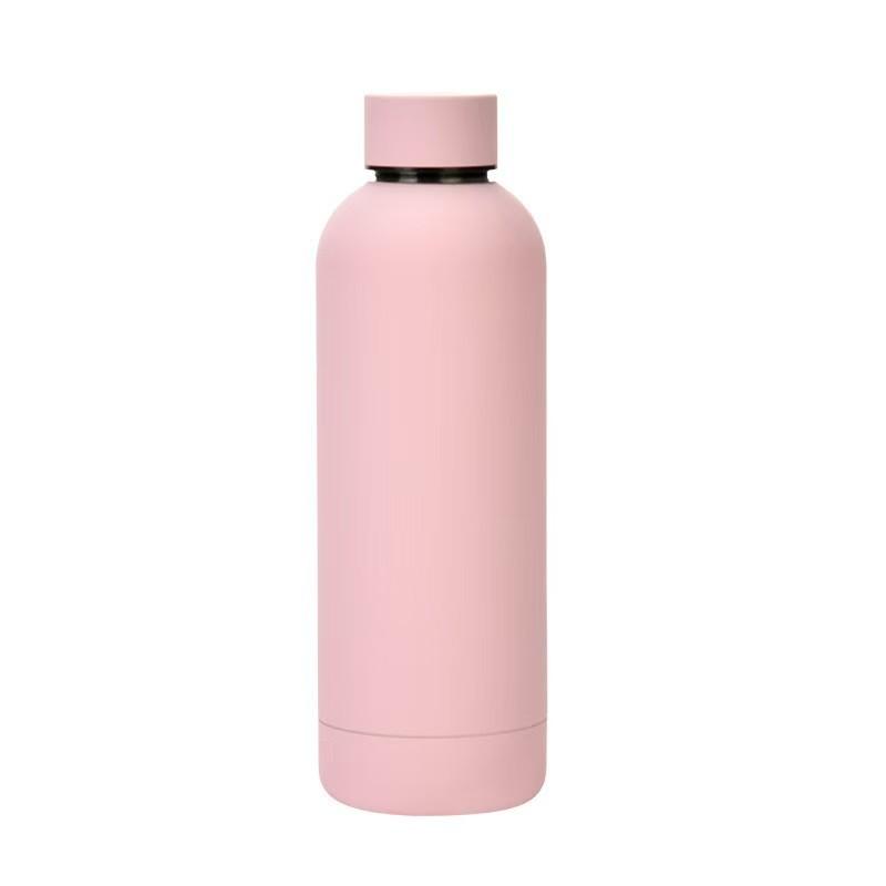 American Small-Mouth Double-Layer Stainless Steel Vacuum Flask Large Capacity Outdoor Portable Sports Water Cup