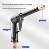High-Pressure Soft Hose Spray Gun for Car Washing and Garden Watering