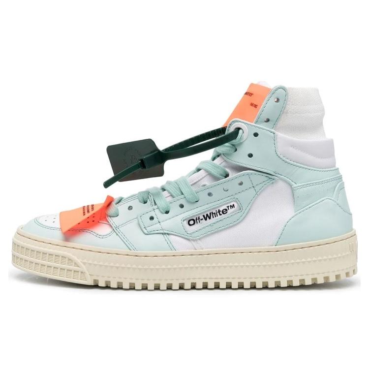 (WMNS) Off-White Off-Court 3.0 High Sneaker 'White Teal' Women's OWIA112F22LEA0010151