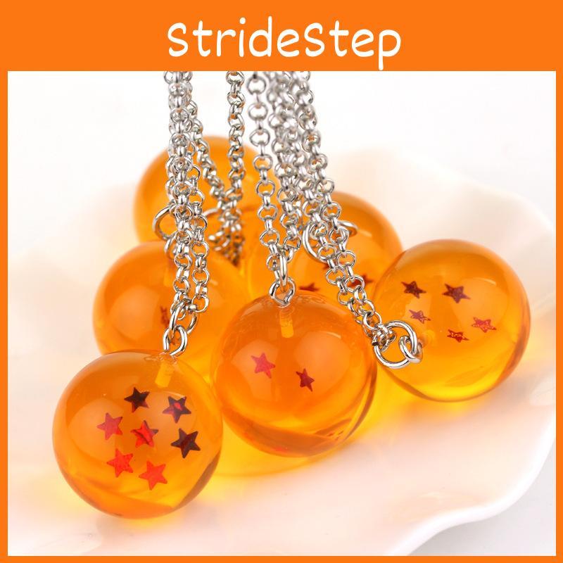 Dragon Ball Charm Necklace With Alloy Pendant And Chain For Cosplay Accessories