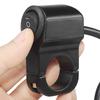 Mini-Fahrlicht Ein/Aus-Schalter Wasserdicht für Roller Motorräder Mit Überlastschutz und Montageclip