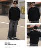 [IMPROVES] SIDE23-088 Plain Fleece Sweatshirt