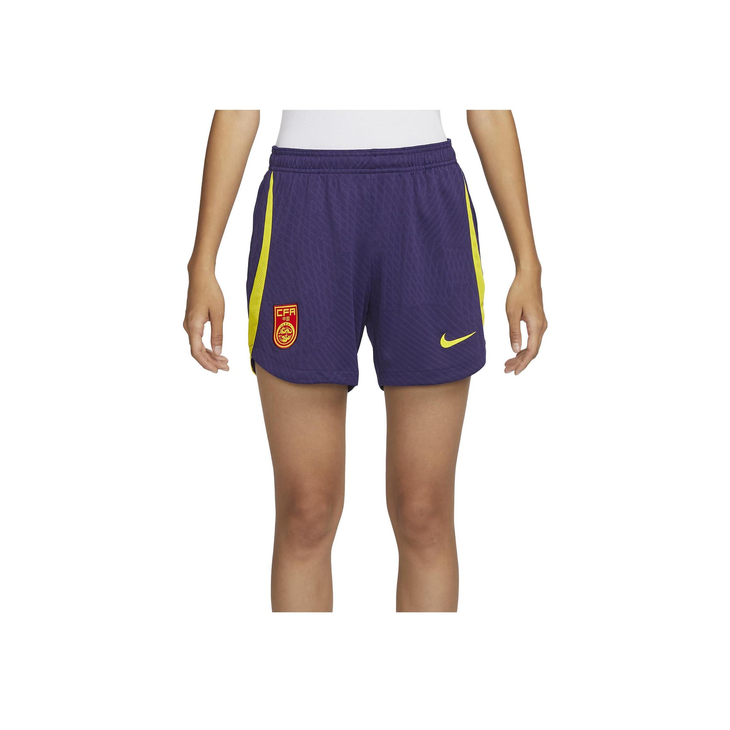 

Nike Dri-FIT Strike China Team Color Block быстросохнущие трикотажные футбольные шорты женские шорты темно-фиолетовые DR4689-535 L