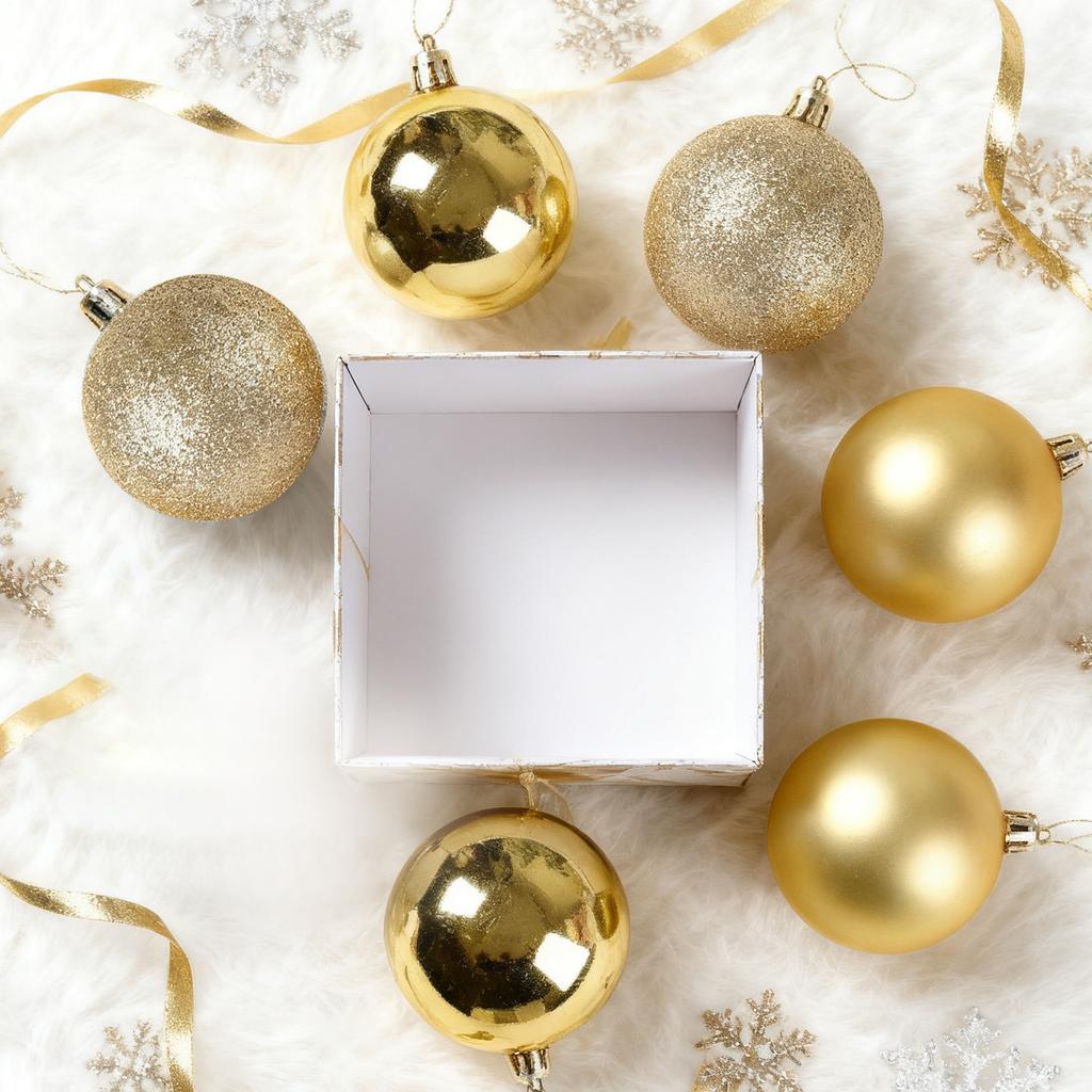 6pcs Christmas Foam Ball 3.15in Shatterproof Globe Set Hanging Christmas Ball Decorations For Christmas Trees Wedding Gifts