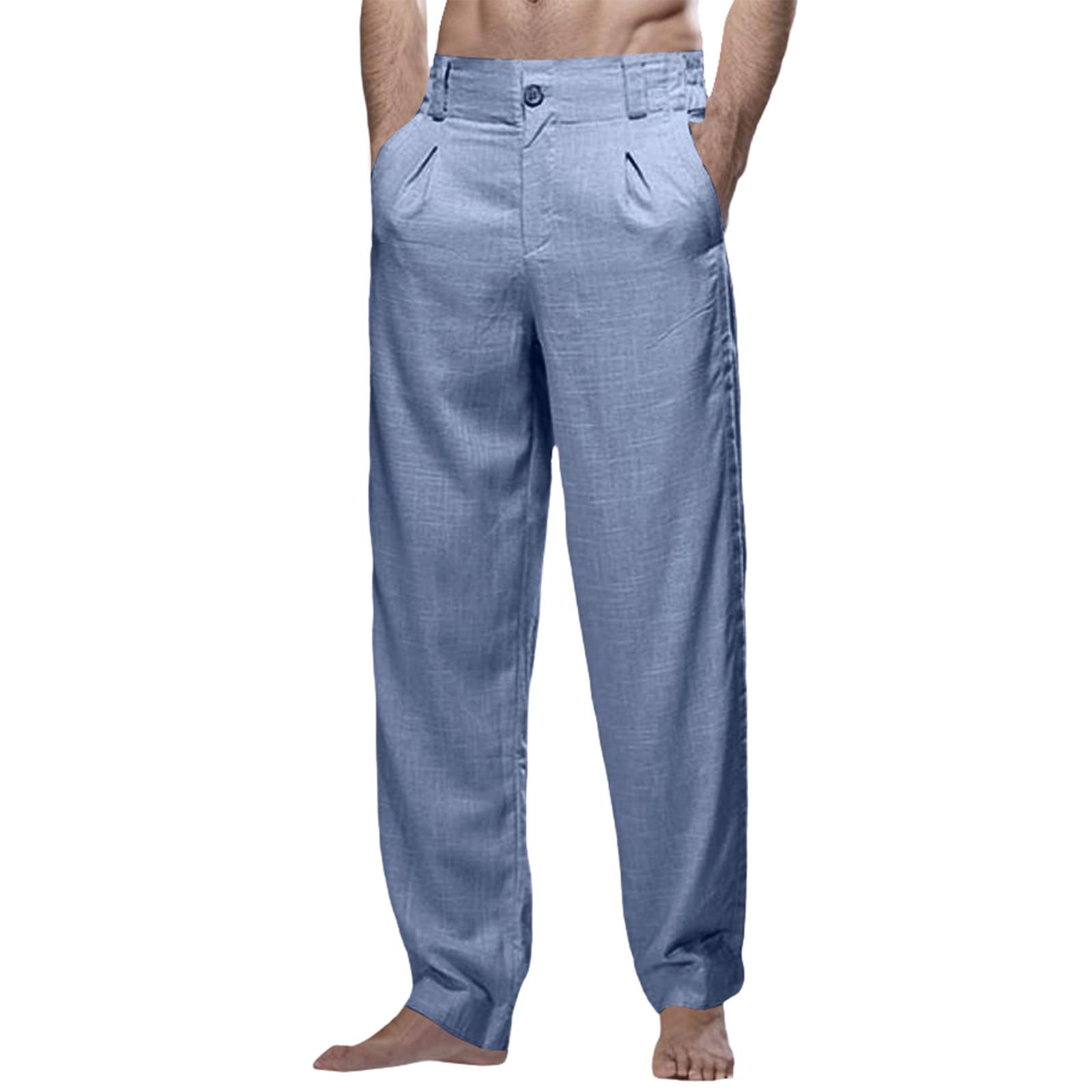 

Спортивные штаны для фитнеса, однотонные, свободные, повседневные, спортивные штаны для бега XXXL синий