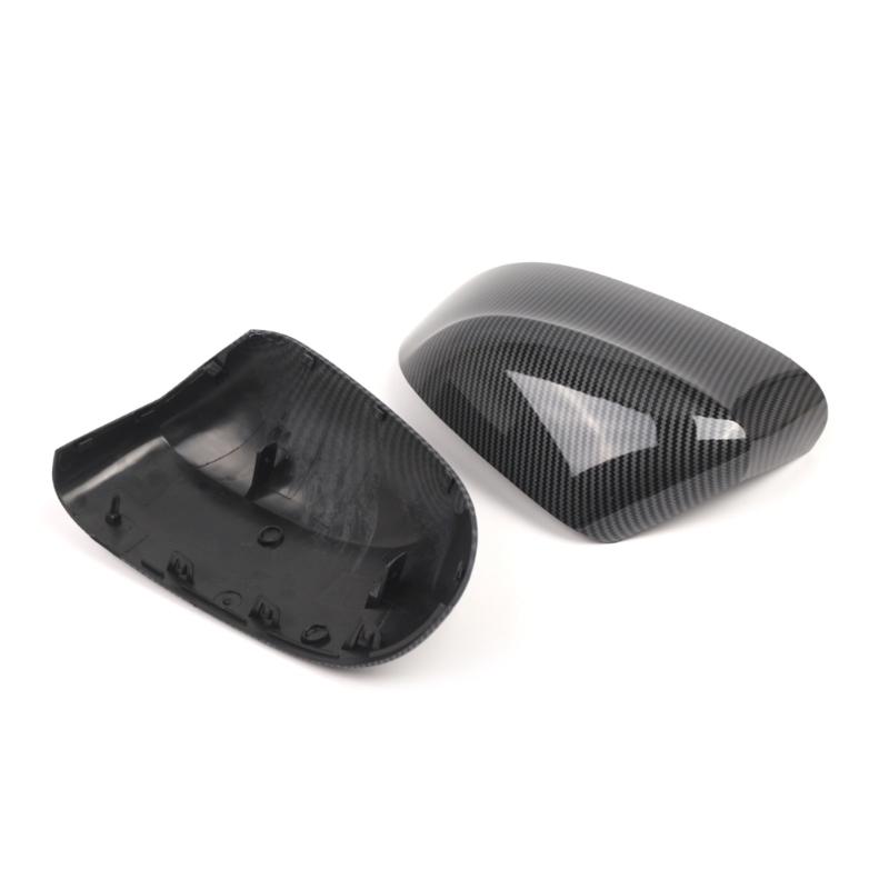 1 Pair Front Door Rearview Wing Mirror Cover 51167365113 51167365114 for F25 F26 Rear View Mirror Caps Replacement