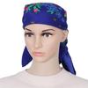 Women Flower Head Scarf Easy Care Wrinkle Resistant Polyester Wrap For Outdoor Activity Daily Fashion