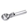 Ice Cream Scoop Stainless Steel Frosted Easy To Clean Thickened Large Caliber Ice Cream Ball Scooper for Cookie Dough L