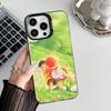 Anime P-ponyo Phone Case Matte Colored Silver For Iphone 17 16 15 14 Pro 13 12 Air Plus 11 7 8 Max Luxury Cover