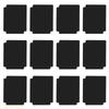 A1A2 12Pcs/set 3.6x2.7 Inches Multicolor Card Dividers Plastic Divider Cards for Games Card Sports Card, Trading Card Divider