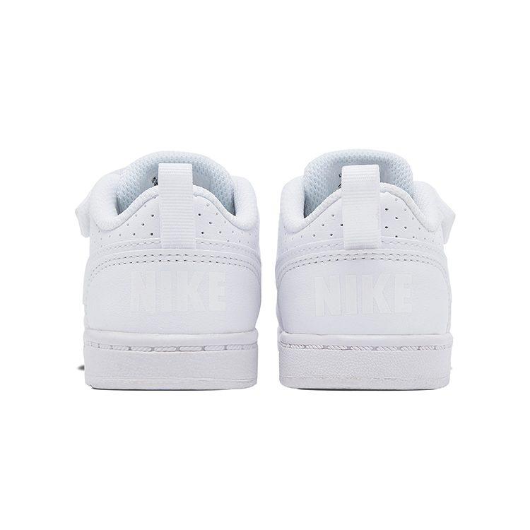 Nike Court Borough Abrasion Resistant Mid top Toddler Shoes White Infant And Toddler AV3172-100
