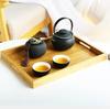 Chinese-style Ceramic Simulation Persimmon Tea Cans Household Portable Mini Cans Gradient Color Tin Foil Sealed Storage Cans