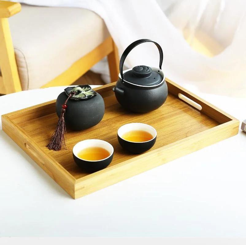 Chinese-style Ceramic Simulation Persimmon Tea Cans Household Portable Mini Cans Gradient Color Tin Foil Sealed Storage Cans