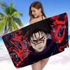 Jujutsu Kaisen Choso Yuji Microfiber Blanket Quick Drying Beach Towels Oversized Printing Super Absorbent Pool Towel Blanket
