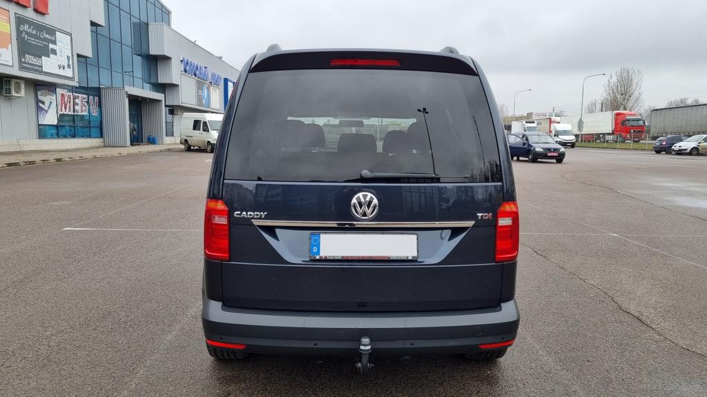 

Накладка над номером (1 дверной, нерж.) для Volkswagen Caddy 2015-2020 гг