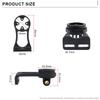 Bicycle Computer Holder Bike Handlebar Camera Mount MTB Stopwatch Speedometer Bracket For Garmin Bryton Gopro Flashlight Holder