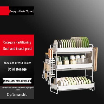 Multifunctional Countertop Dish Drying Rack
