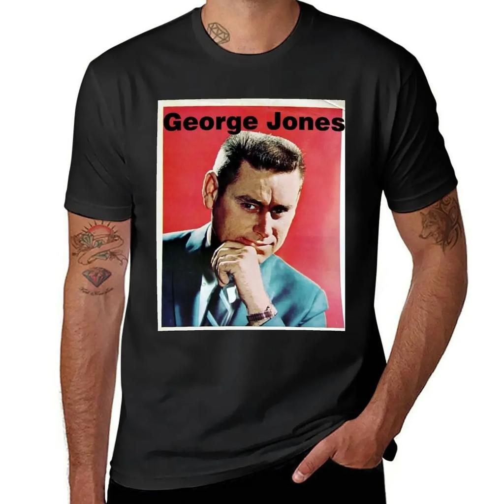 George Jones, Honky Tonk T-Shirt tees hippie clothes mens t shirt