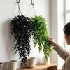 Plastic Artificial Eucalyptus Leaf Vine UV Resistant Faux Eucalyptus Leaf  Wedding Party Decor
