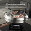 Kangbahe 32cm Titanium Iron Non-stick Wok Set