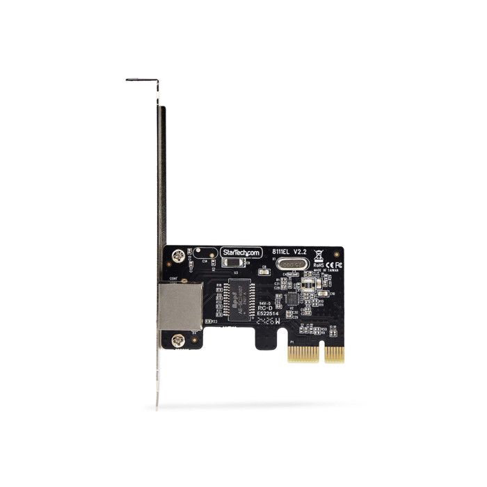 Carte Réseau PCIe - StarTech.Com - RTL8111H - 10/100/1000Mbps - Compatible Windows/Linux/macOS - TAA