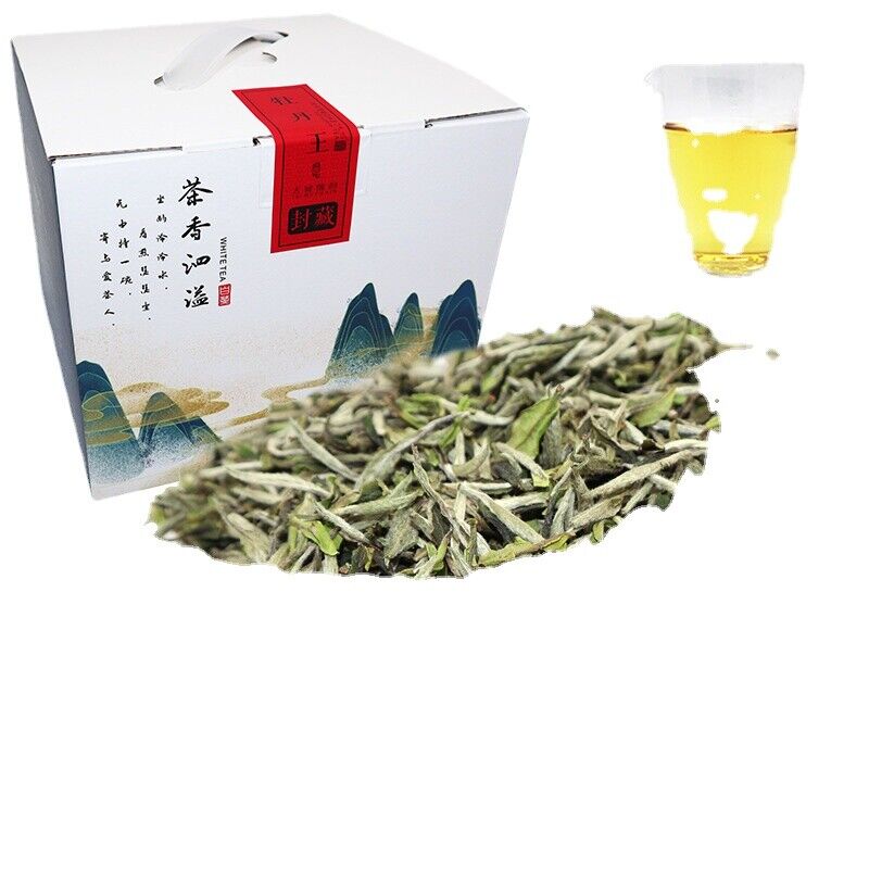 

500 г белого чая Fuding Белый пион King рассыпной чай Чай Panxi Ming Qian