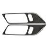 For Ford Mustang GT 2015 - 2025 Carbon Fiber Styling Interior Stickers Car Door Handle Frame Decoration Stickers Trim Cover