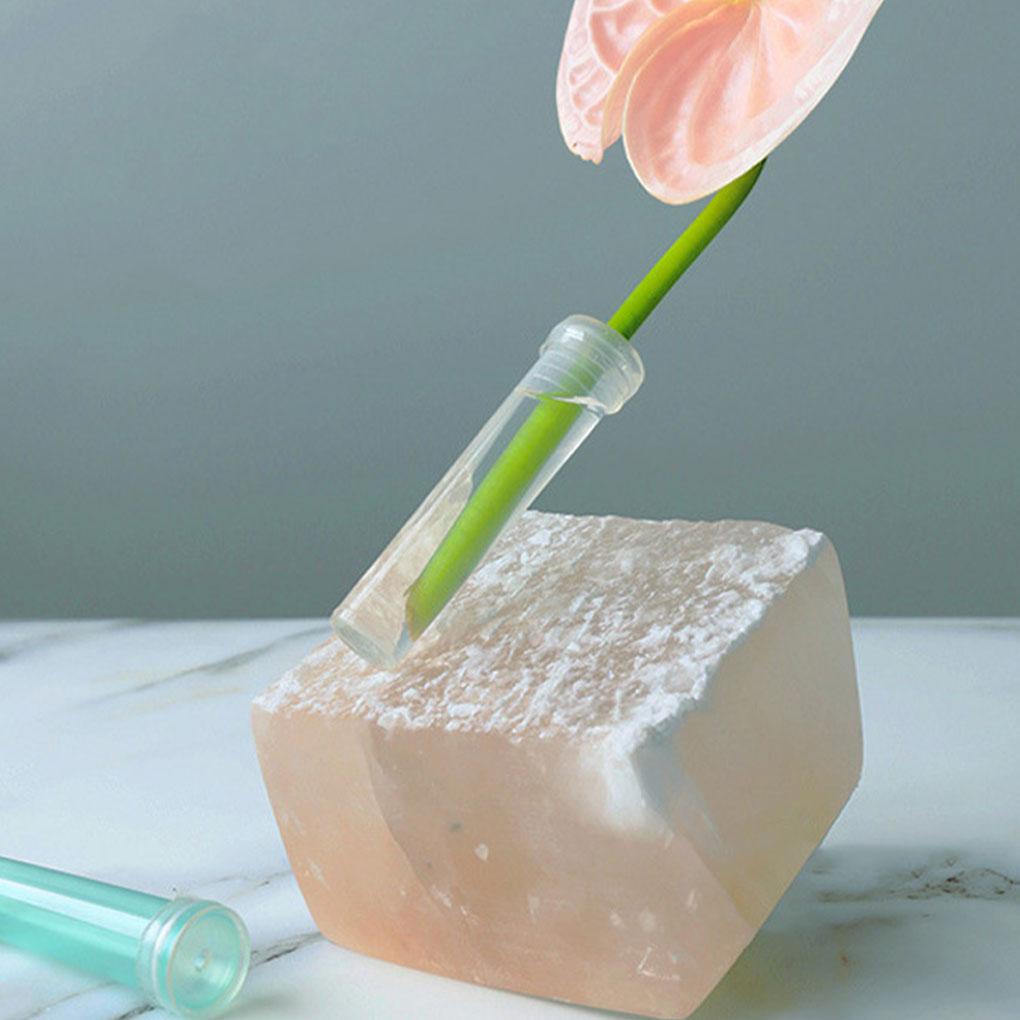 Transparent Flower Tube - Showcase Beauty Of Blooms Fresh Flower Water Retaining Culture Tube Cut Flower Nutrient Tube