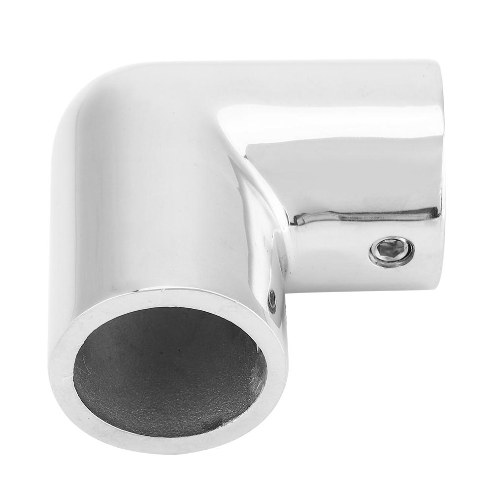 2 Way Pipe Fitting Thickened 316 Stainless Steel 3mm Thickness Elbow Pipe Connection (25mm)