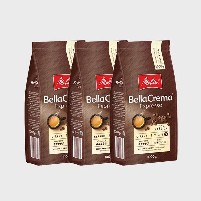 [1kgX3/Cross-selection] Millita Whole Bean Coffee Beans Bella Crema 3kg