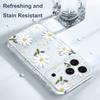 Graceful Daisies Transparent Phone Case For iPhone 17 Air 16 16e 15 14 Pro Max Plus Mini Soft TPU Cover