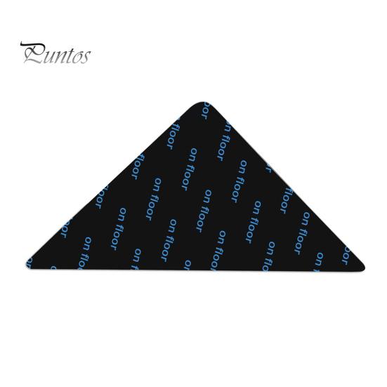 4Pcs Double Sided Rug Pads Triangular Design Washable Anti-Slip Grips Strong Adhesion Rug Stickers for Hardwood Floors