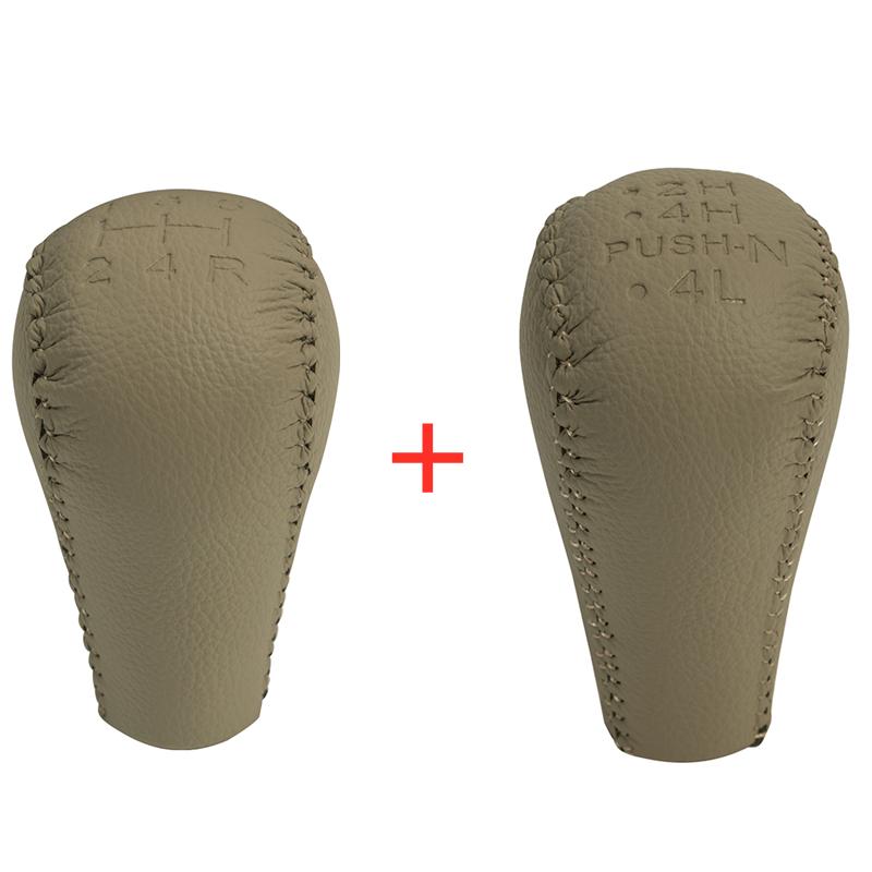 For NISSAN Patrol GU Y61 Hand Speed Gear Shift Knob Gaiter Lever Shiter Head Handball Transmission Car Styling Accessories