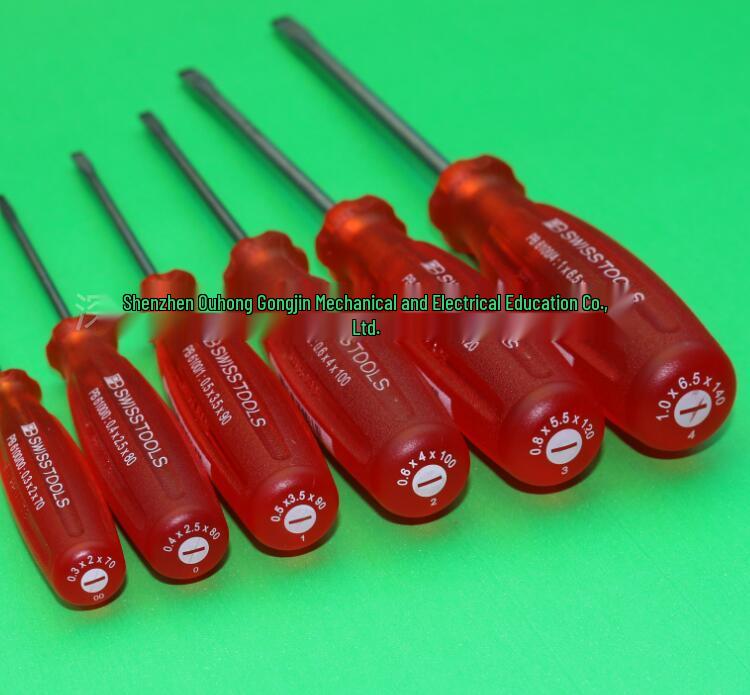 Swiss PB Tools 6100 Slotted Screwdriver Series 00-6