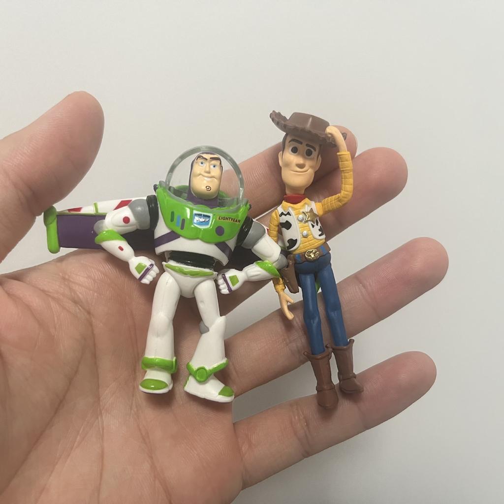 New Toy Story 4 Woody Buzz Lighty Forky Rex Action Figures Collection Mini Dolls Kids Toys Model For Children Gift
