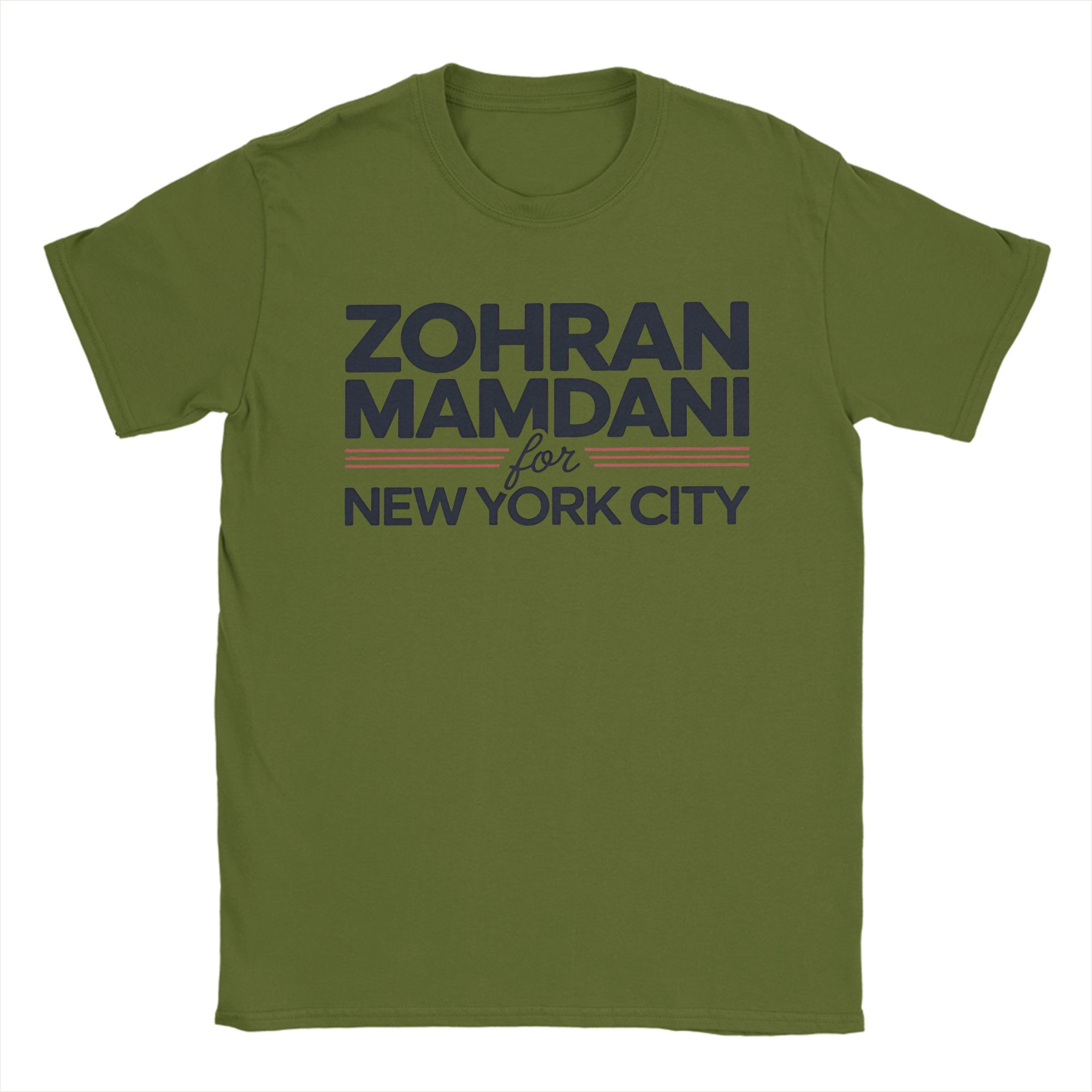 

Hipster Zohran Mamdani T-Shirt for Men Crewneck Cotton T Shirts Short Sleeve Tee Shirt 4XL 5XL Clothing 3XL