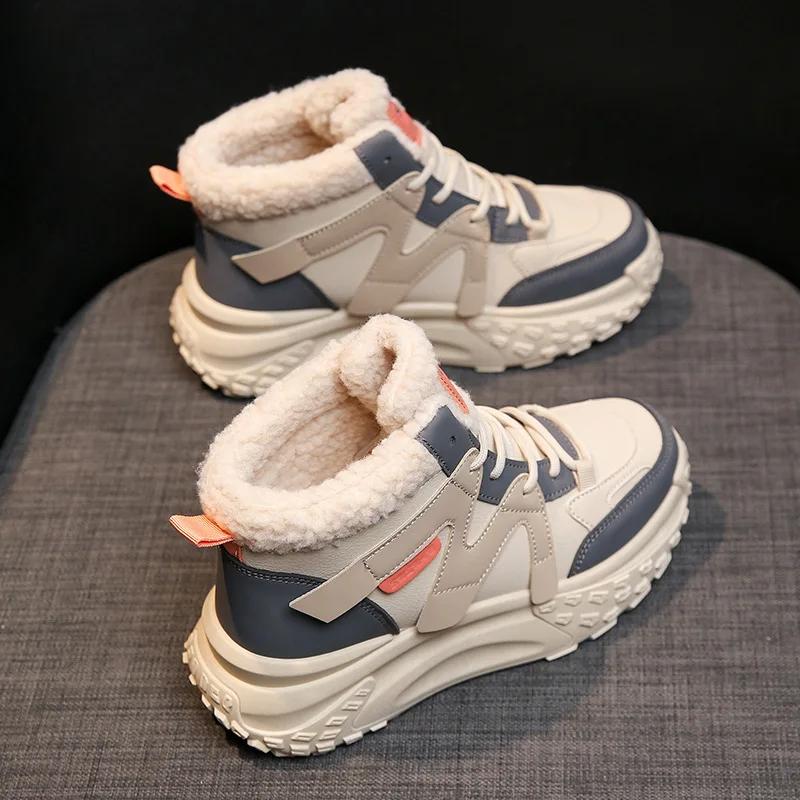 Fashion Winter Martn Boots Women Sneakers Hiking Retro Design Outdoor Women Casual Shoes Women High Tops Sneakers Boots Women