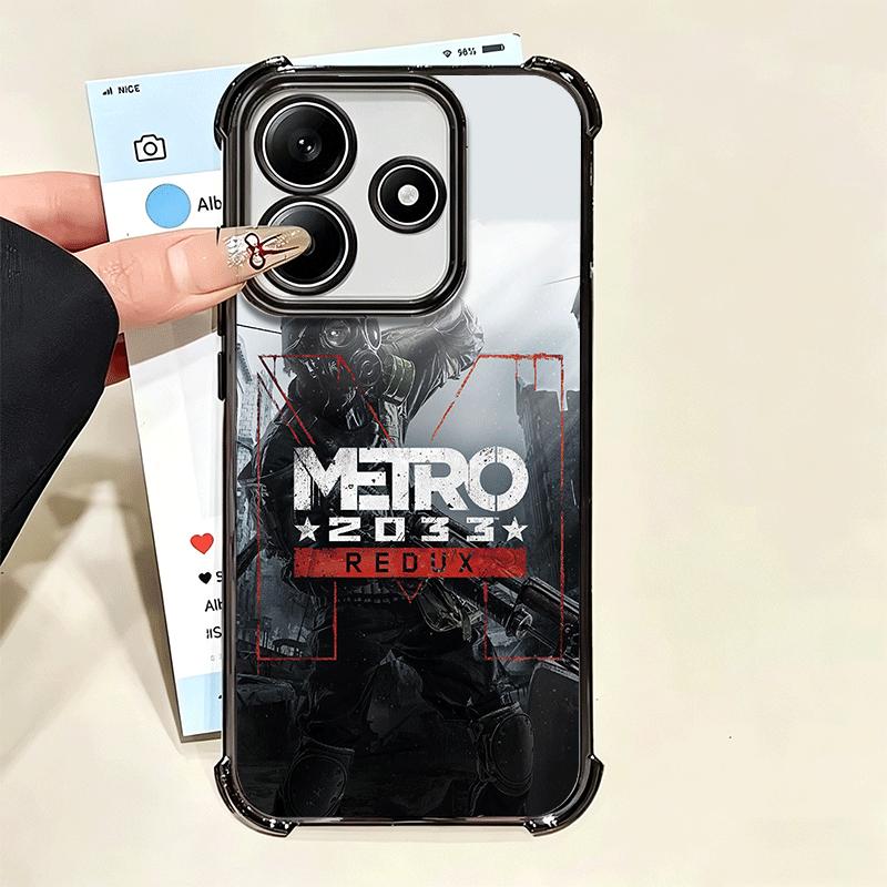 Metro 2033 Soft Phone Case For Xiaomi Poco X7 X8 Pro Max X6 X5 X3 F8 Ultra F7 M8 M7 M5S Redmi 15C 15A 15 14C 13C 12C 13 12