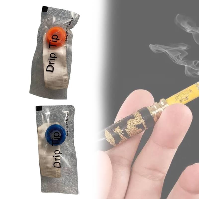 Silicone Smoke Mouthpiece Cover With Multi Color Seals For Water Resistance And Leak Prevention