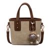 Suede Bag Women's Autumn and Winter Versatile 2025 New Matte Retro Shoulder Messenger Bag Popular Portable Bucket Bag